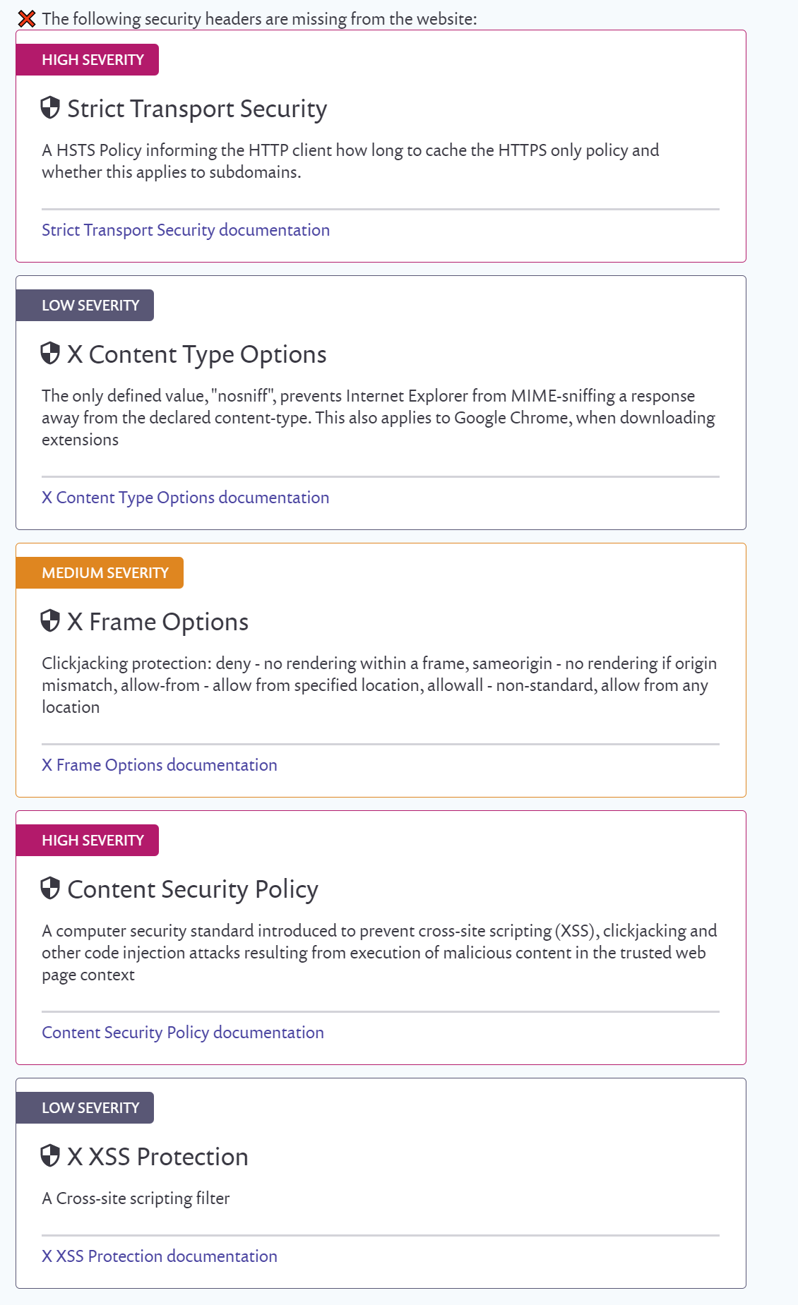 problem security